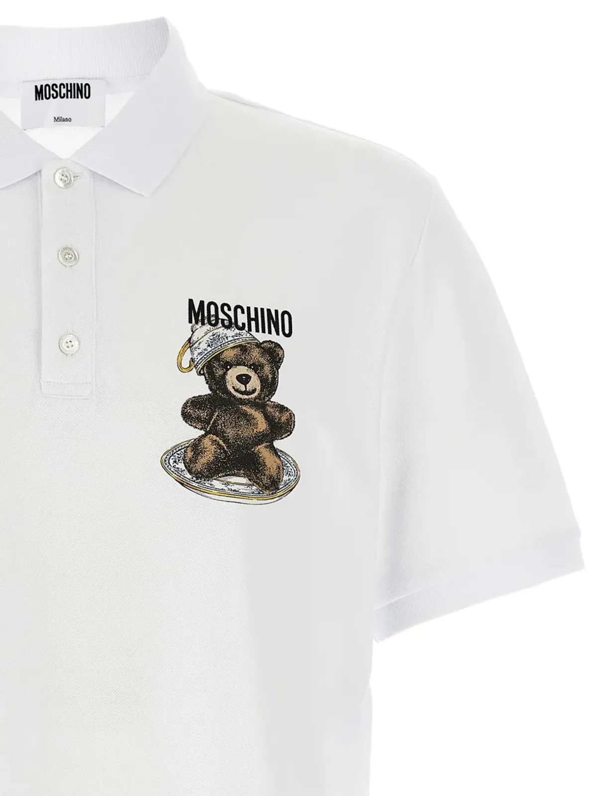 Moschino テディプリント ポロシャツ - 画像4