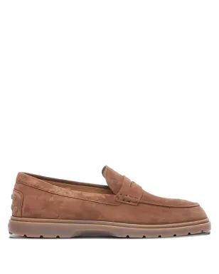 Tod's イブリド トーンステッチ ローファー - ブラウン - サムネイル1