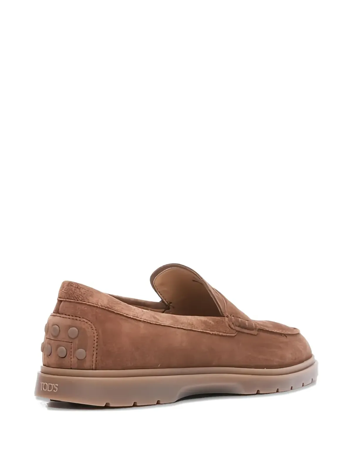 Tod's イブリド トーンステッチ ローファー - ブラウン - 画像4