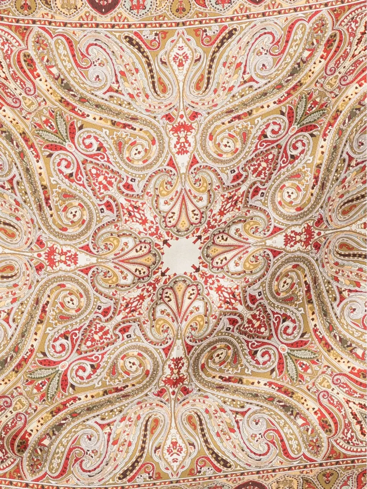 ETRO ペイズリーパターンのシルクスカーフ - 画像2