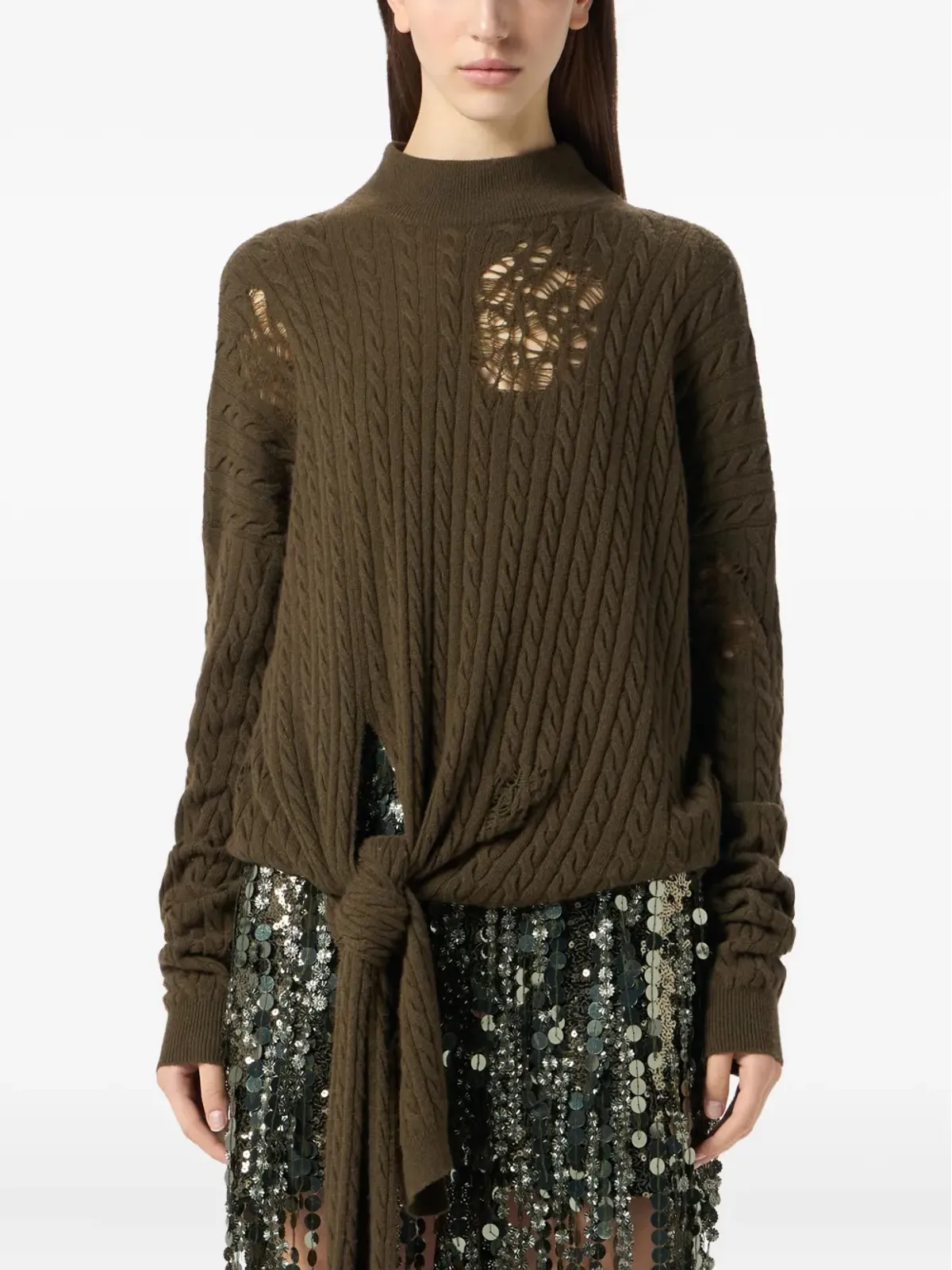 Blumarine タイディテールセーター - 画像3