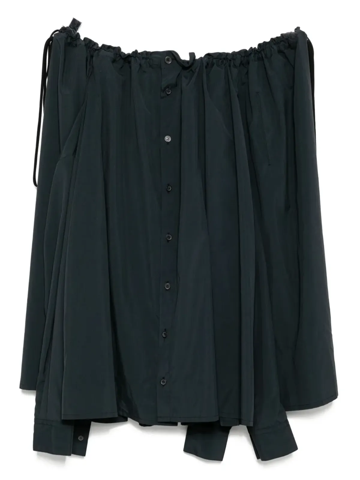 Yohji Yamamoto ギャザー入りスカート - 画像2