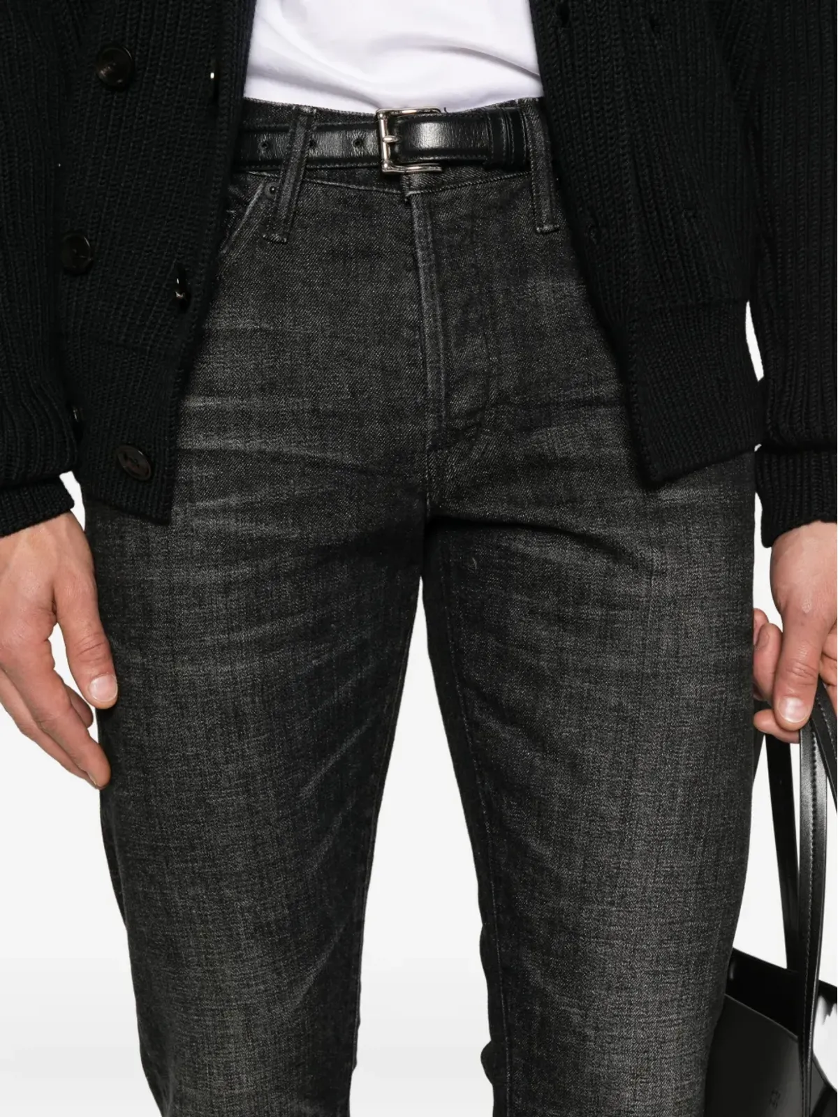 TOM FORD 色落ちデニムジーンズ - 画像5