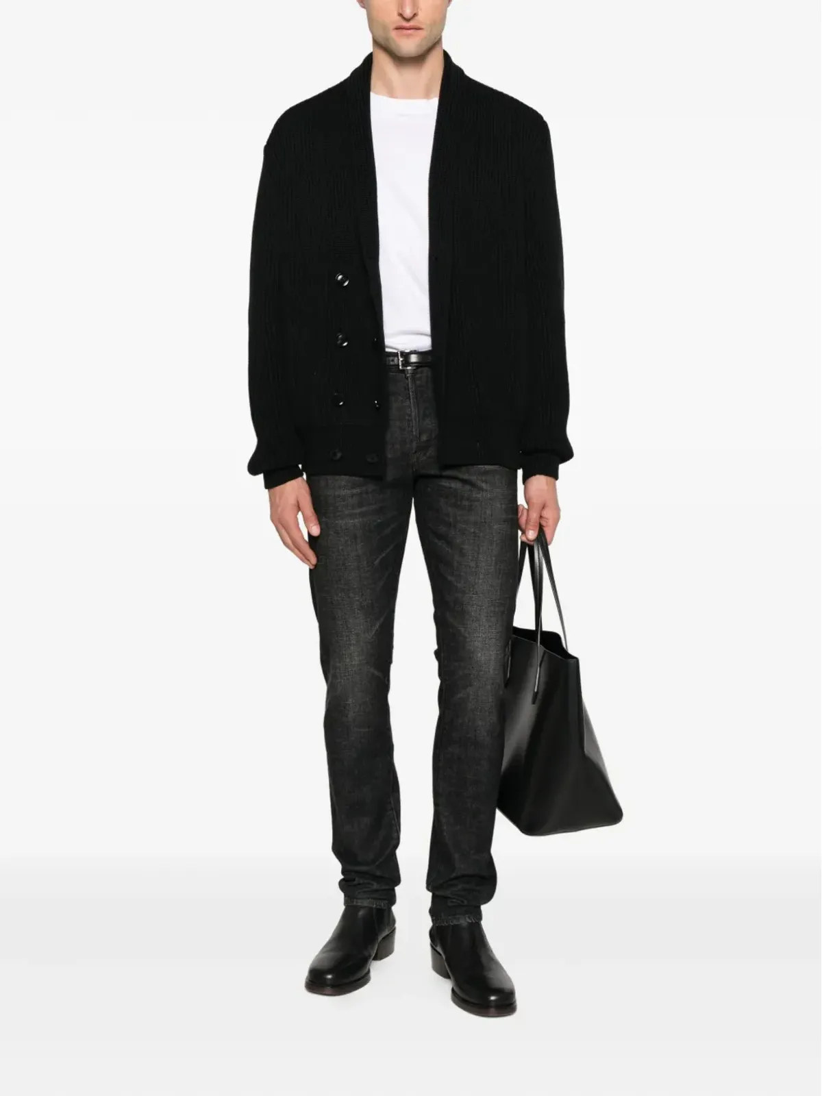 TOM FORD 色落ちデニムジーンズ - 画像2