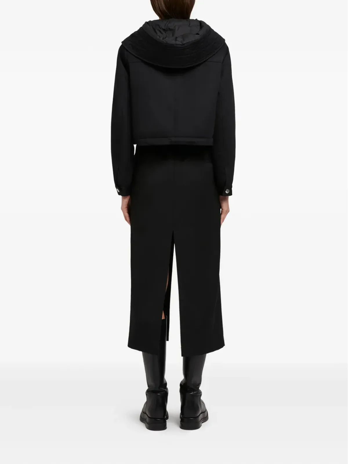 Ports 1961 クロップドフード付きジャケット - 画像3