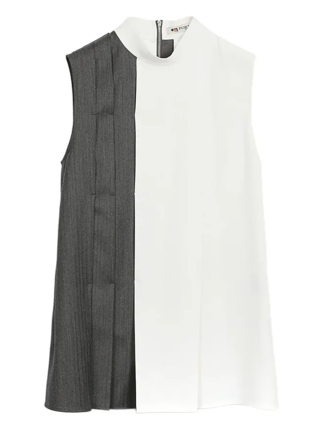 Ports 1961 Ports 1961 アシンメトリカルパネルドブラウスの商品画像
