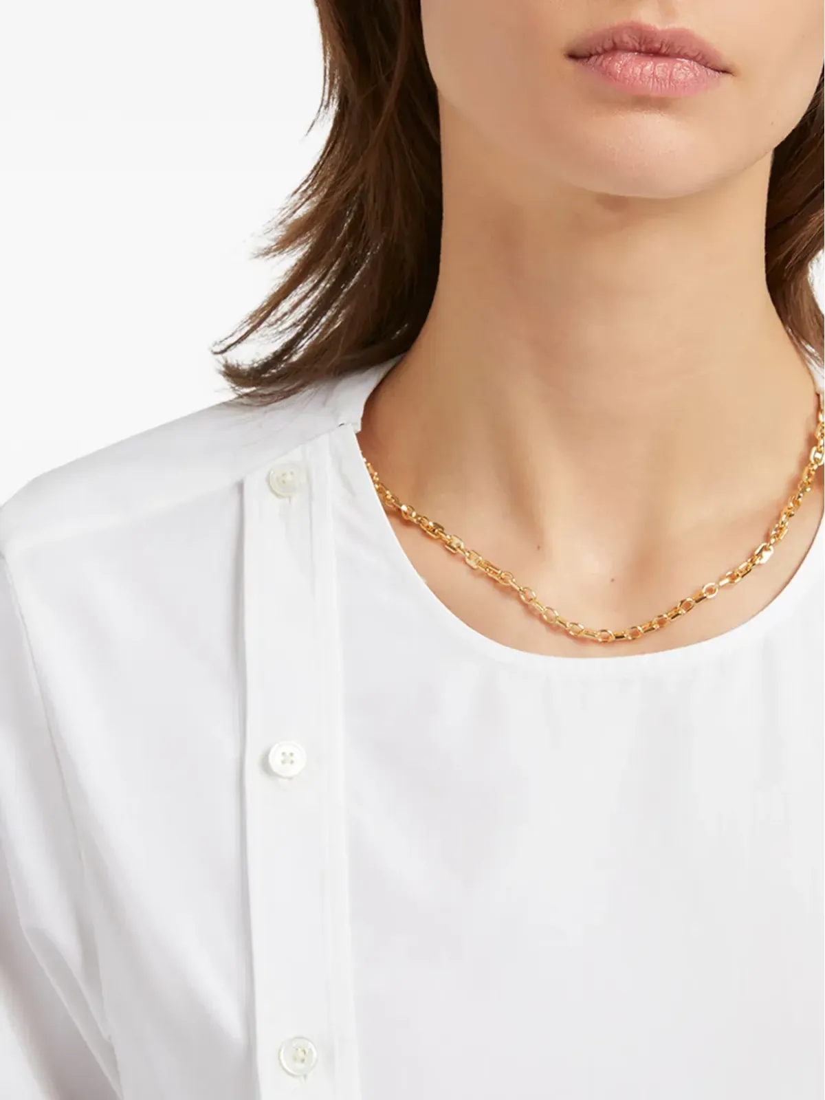 Ports 1961 コットンミニドレス - White - 画像5