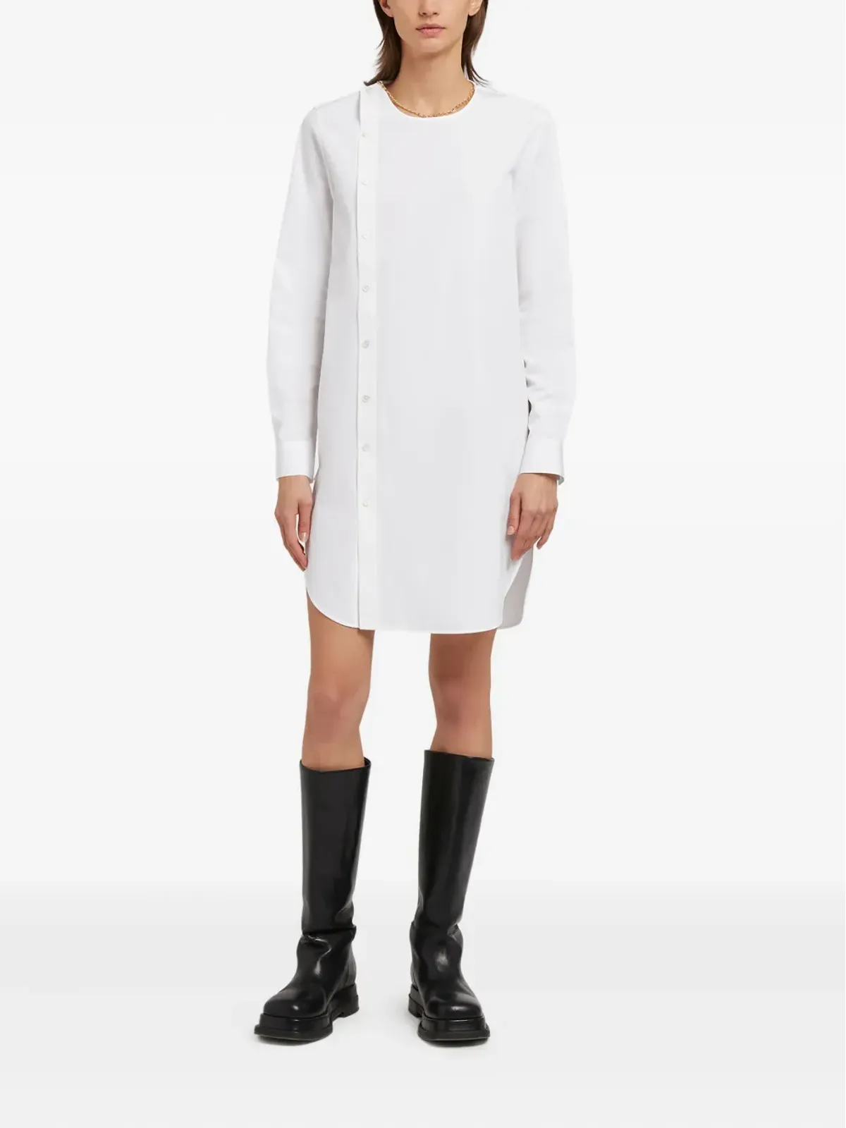Ports 1961 コットンミニドレス - White - 画像2
