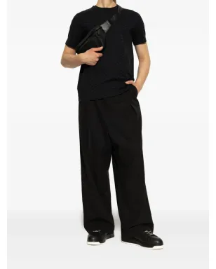 Emporio Armani レザー レースアップ スニーカー - サムネイル5