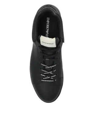 Emporio Armani レザー レースアップ スニーカー - サムネイル4