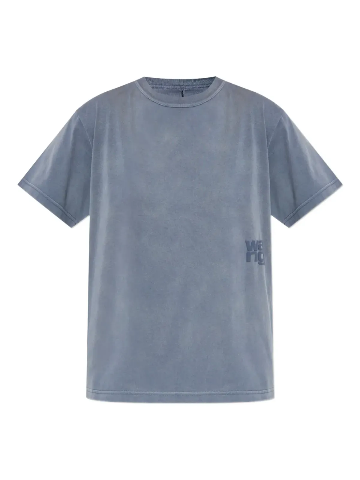 Alexander Wang ロゴディテール コットンTシャツ - 画像1