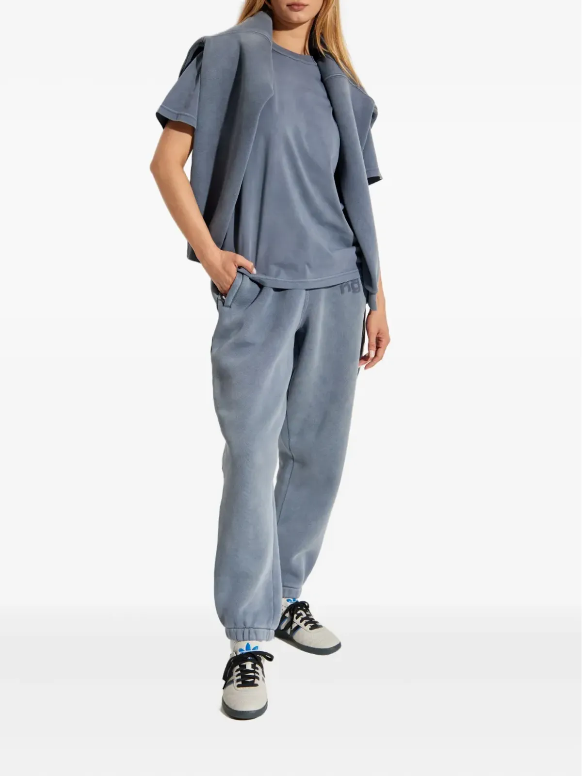 Alexander Wang ロゴディテール コットンTシャツ - 画像2