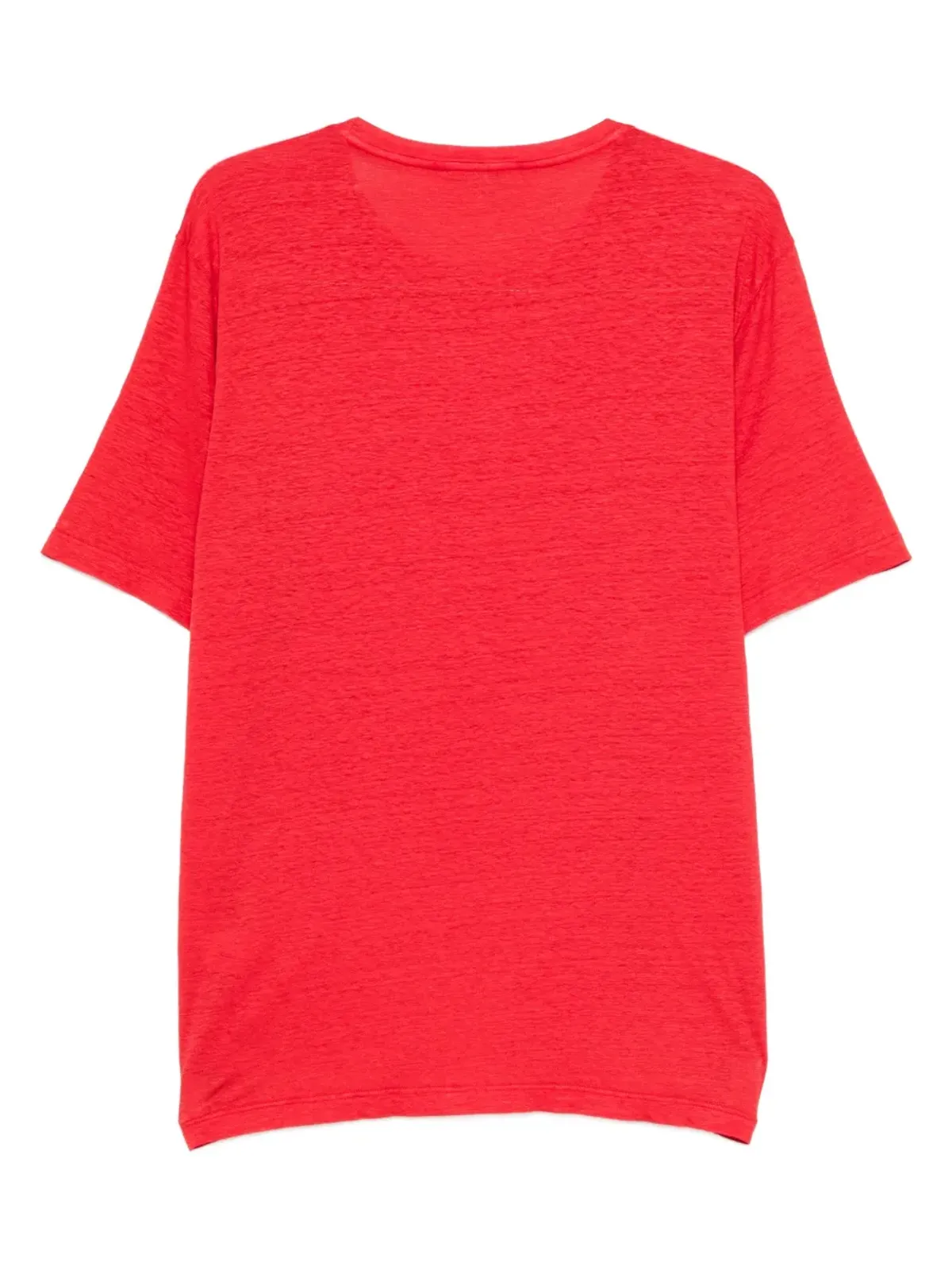 Gran Sasso メランジ風Tシャツ - レッド - 画像2