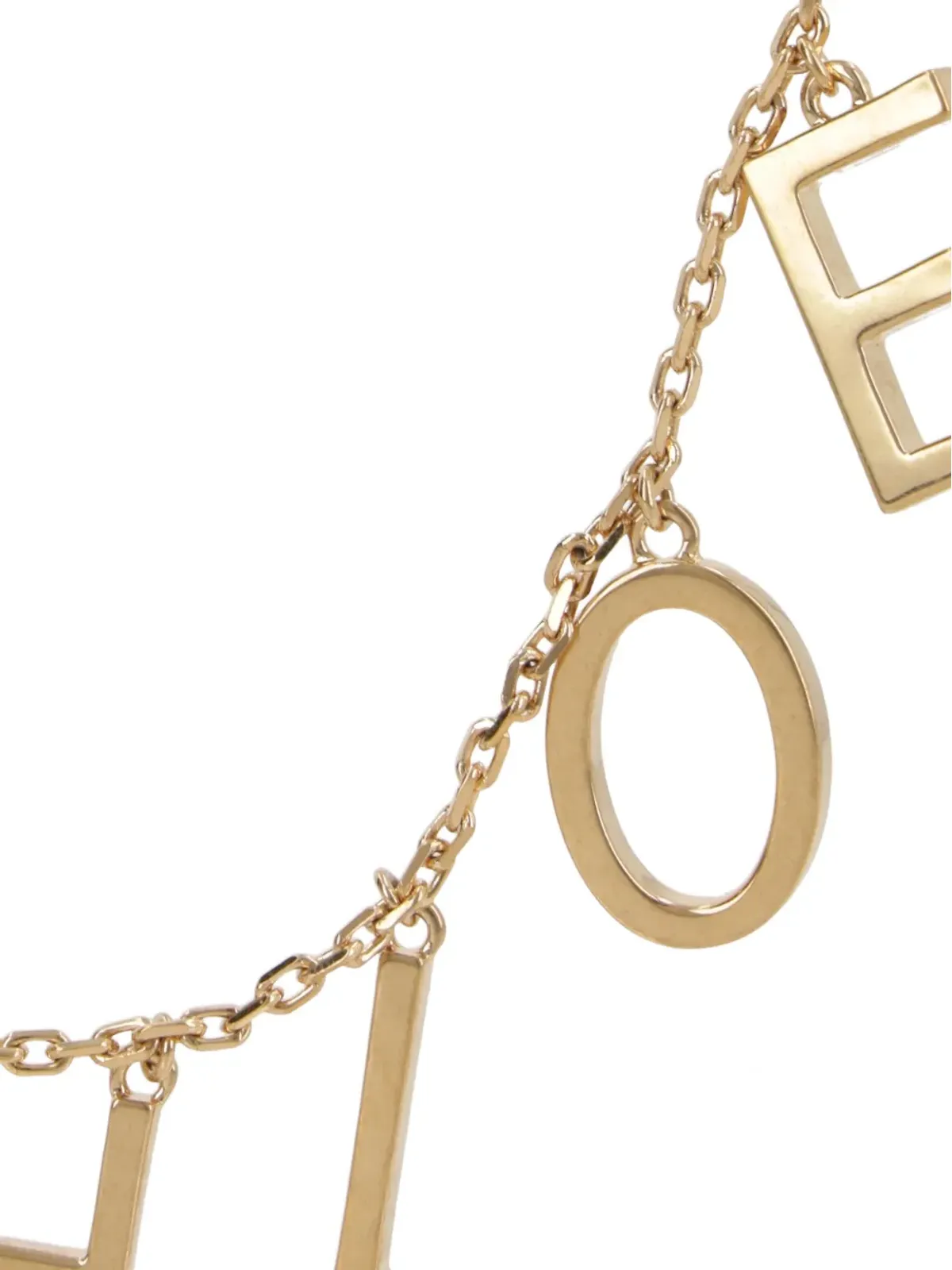 Chloé ロゴ入りネックレス - ゴールド - 画像5