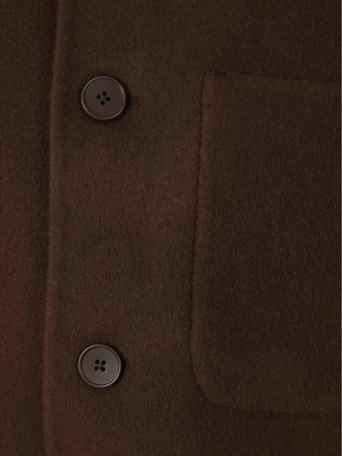Officine Generale ボタン留めパッチポケットジャケット - 画像3
