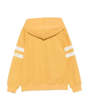 Golden Goose Kids ロゴプリント袖ストライプ フーディ - サムネイル2