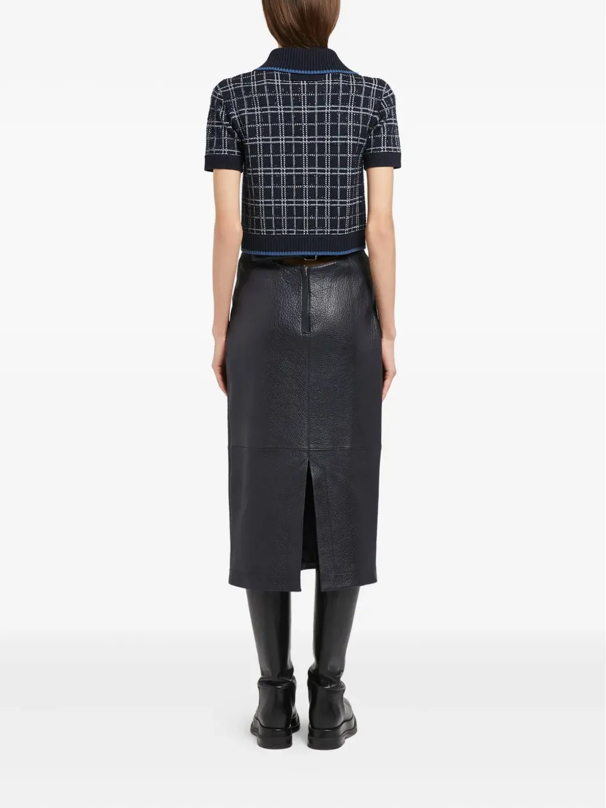 Ports 1961 チェック柄ショートスリーブトップス - 画像3