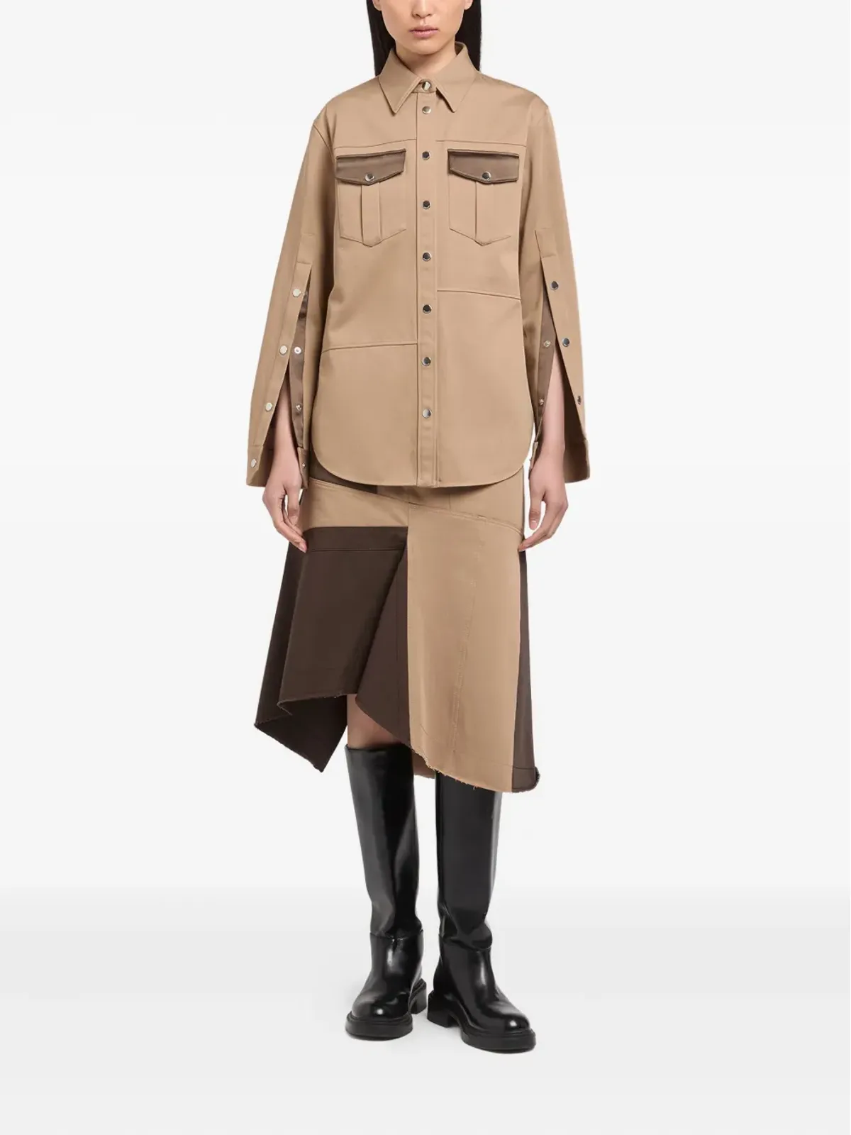 Ports 1961 フラップポケットシャツ - 画像2