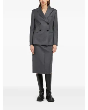 Ports 1961 ダブルブレストブレザー - グレー - サムネイル2