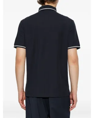 Emporio Armani コントラストトリム ポロシャツ - サムネイル4