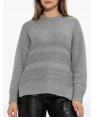 Fabiana Filippi mélange-effect jumper - Grey - サムネイル3