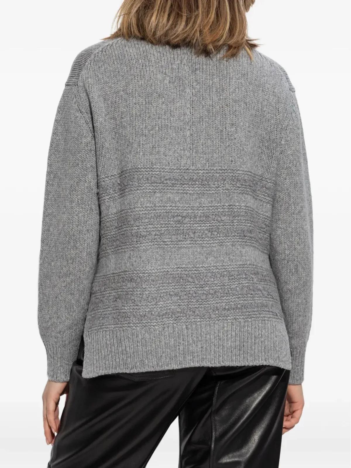 Fabiana Filippi mélange-effect jumper - Grey - 画像4