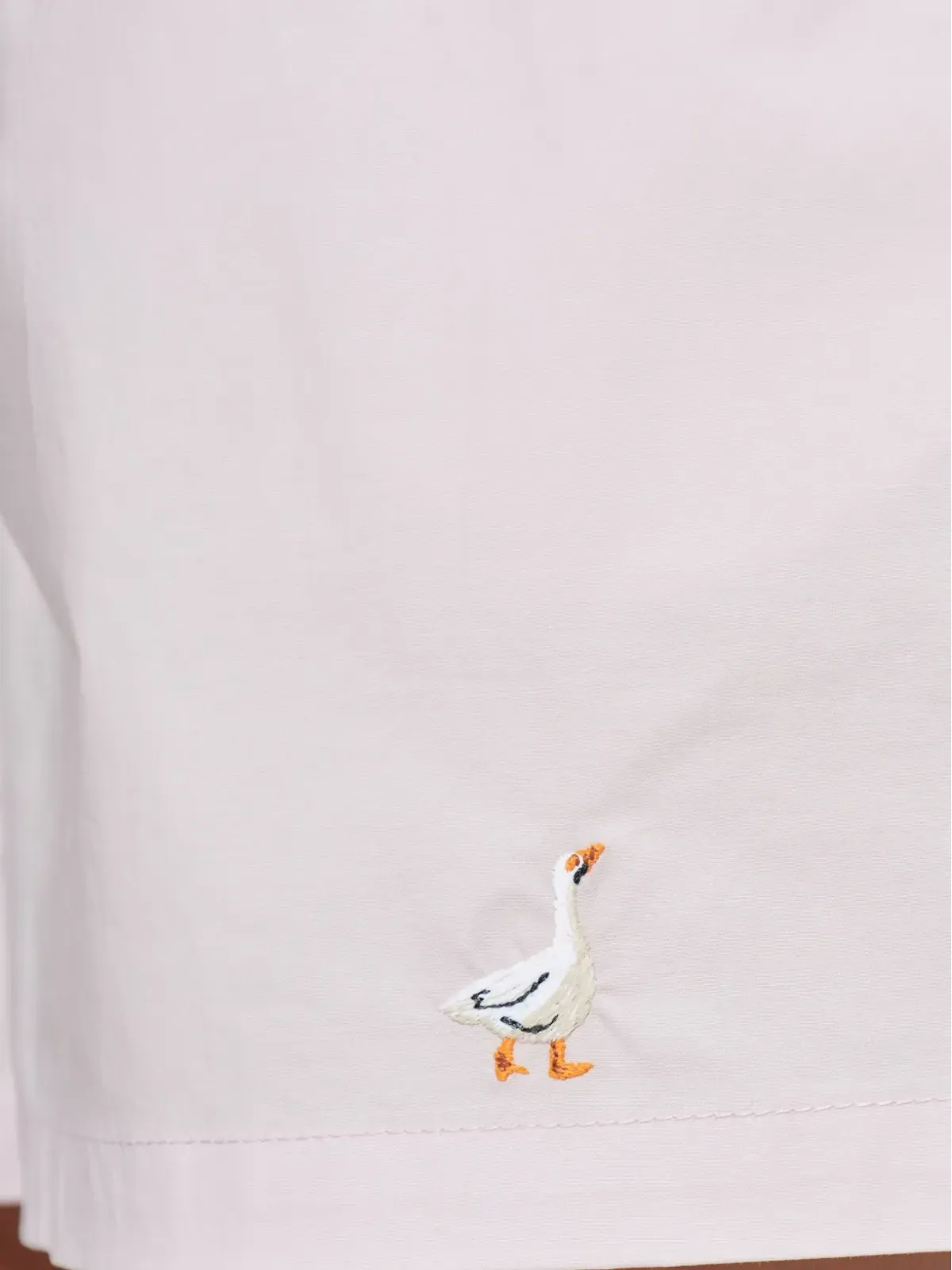 Moschino ガチョウ刺繍ショーツ - ピンク - 画像5