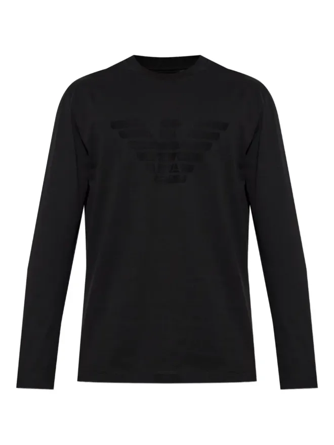 Emporio Armani Emporio Armani イーグルエンブレム長袖Tシャツの商品画像