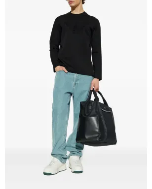 Emporio Armani イーグルエンブレム長袖Tシャツ - サムネイル2