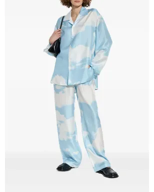 Moschino 雲柄シャツ ブルー - サムネイル2