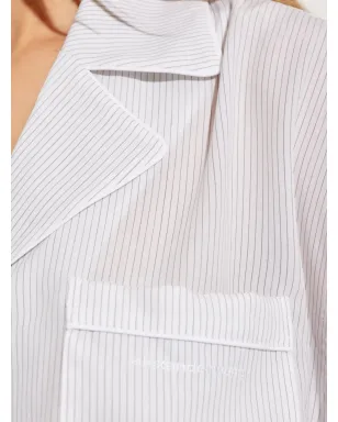 Alexander Wang ピンストライプ半袖トップス - サムネイル5