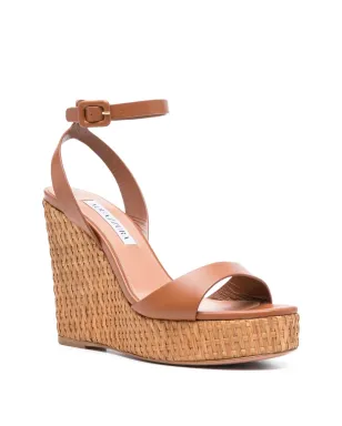 Aquazzura サンシーカー ウェッジサンダル - サムネイル2