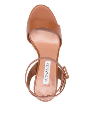 Aquazzura サンシーカー ウェッジサンダル - サムネイル4