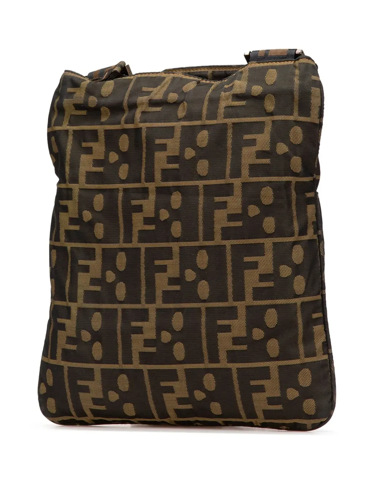 Fendi ビンテージ ズッカ キャンバス スカル クロスボディバッグ - 画像3