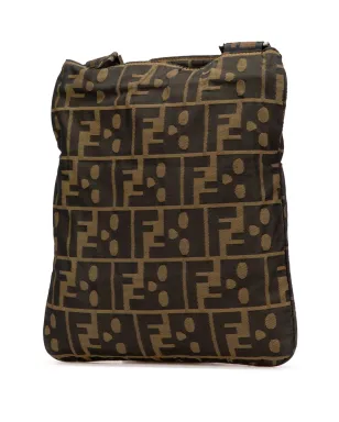 Fendi ビンテージ ズッカ キャンバス スカル クロスボディバッグ - サムネイル3