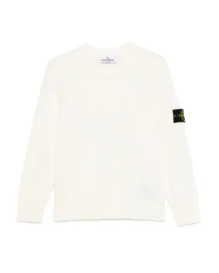 Stone Island Junior ロゴパッチ クルーネック ジャンパー - サムネイル1