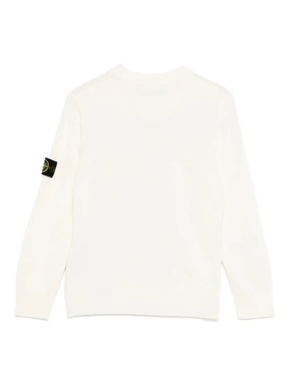 Stone Island Junior ロゴパッチ クルーネック ジャンパー - 画像2