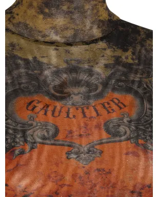 Jean Paul Gaultier グラフィックプリント ボディスーツ - サムネイル4