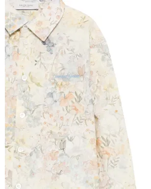 Golden Goose Kids フローラルプリントシャツ - サムネイル3