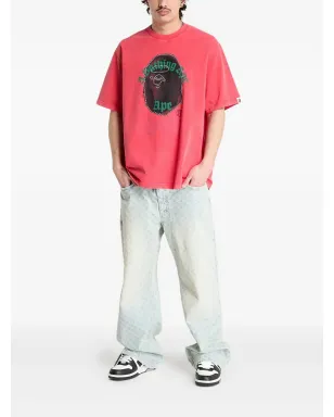 A BATHING APE® Ape Head rhinestone-embellished T-shirt - サムネイル2