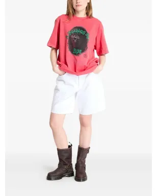A BATHING APE® Ape Head rhinestone-embellished T-shirt - サムネイル4