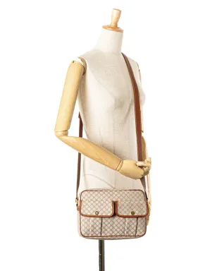 Celine Pre-Owned マカダム キャンバス クロスボディバッグ ブラウン - サムネイル2