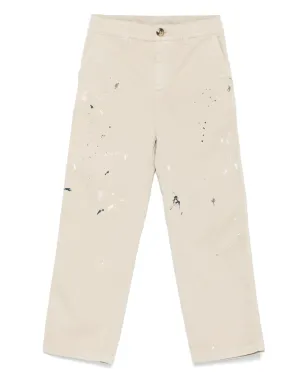 Golden Goose Kids ペイントスプラッター柄パンツ - サムネイル1