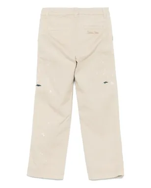Golden Goose Kids ペイントスプラッター柄パンツ - サムネイル2