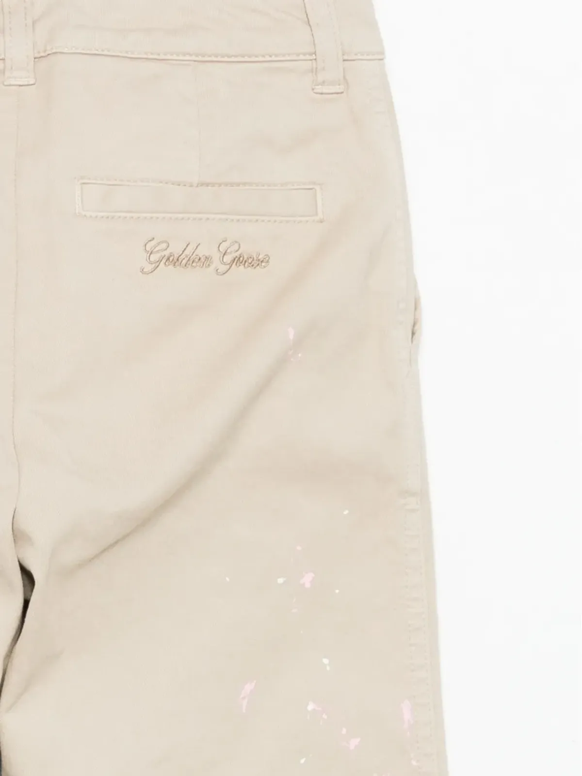 Golden Goose Kids ペイントスプラッター柄パンツ - 画像3