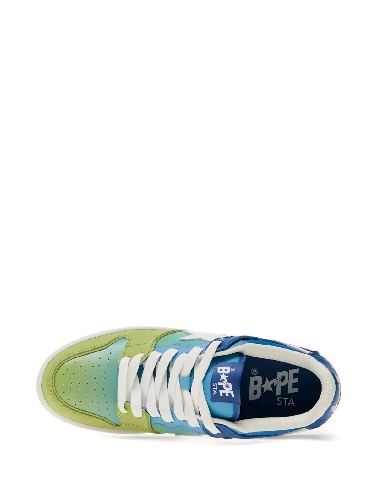 A BATHING APE® 星モチーフのグラデーションスニーカー - 画像4