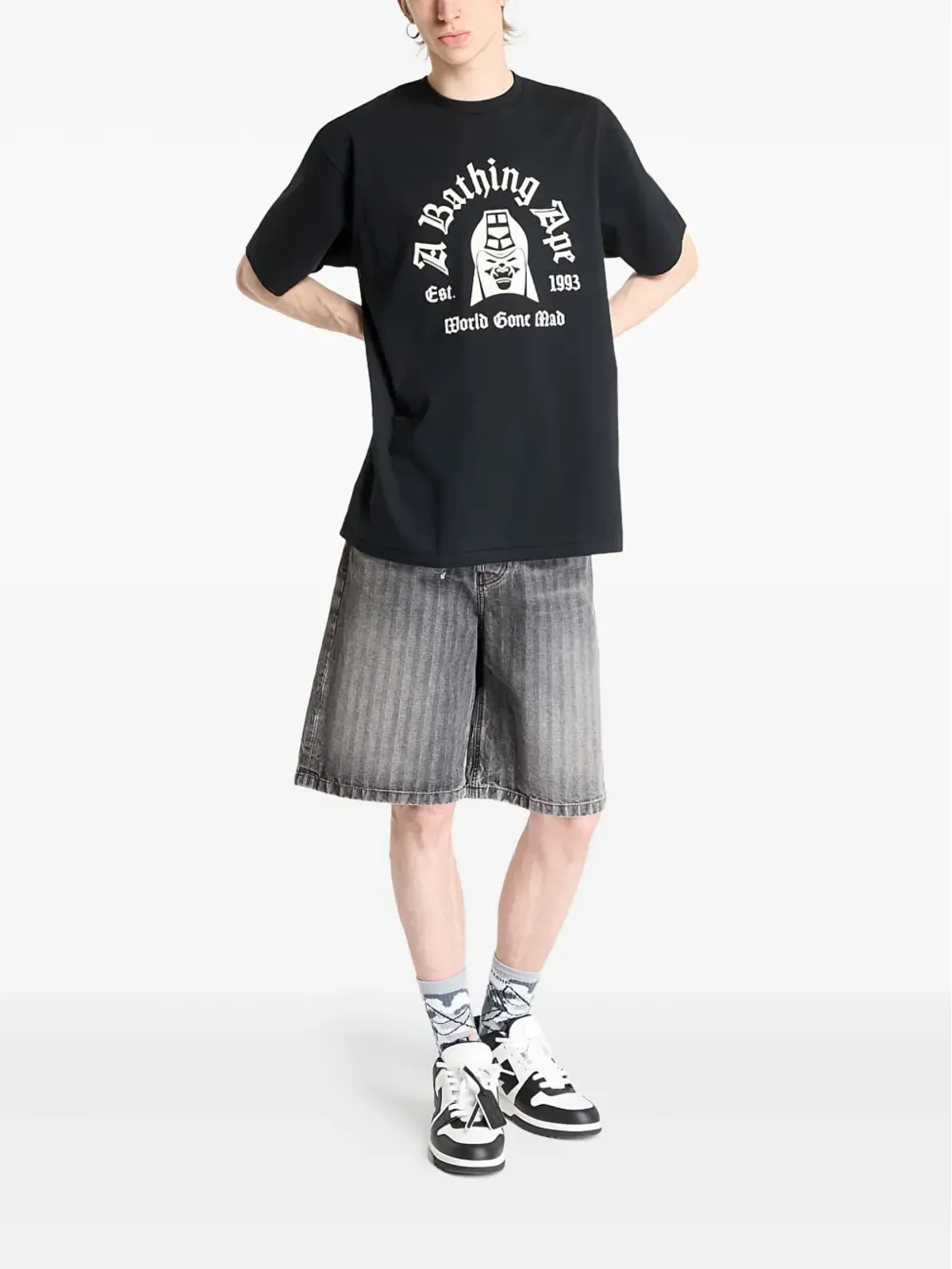 A BATHING APE® Mad General グラフィックTシャツ - 画像3