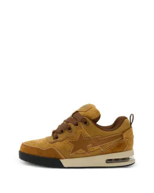A BATHING APE® Sta #1 スエード トレーナー ブラウン - サムネイル2