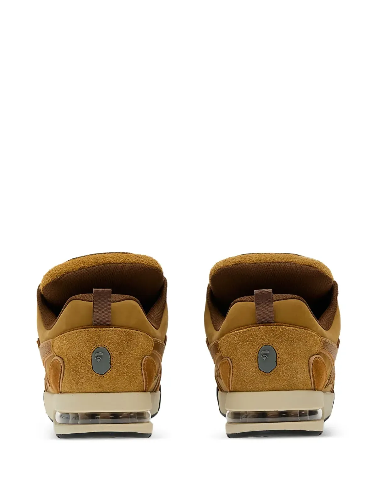 A BATHING APE® Sta #1 スエード トレーナー ブラウン - 画像4