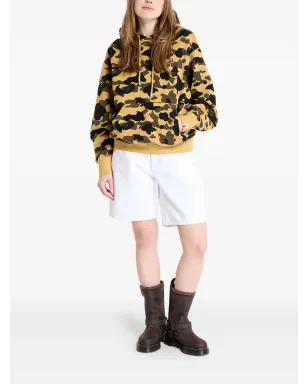 A BATHING APE® カモ柄ジャカード ワンポイント フーディー - サムネイル2